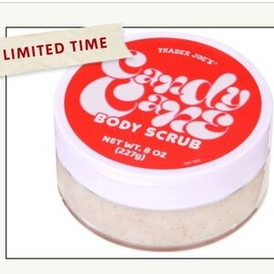 Trader Joe’s Limited Edition Candy Cane Body Scrub NWT